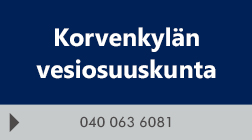 Korvenkylän vesiosuuskunta logo